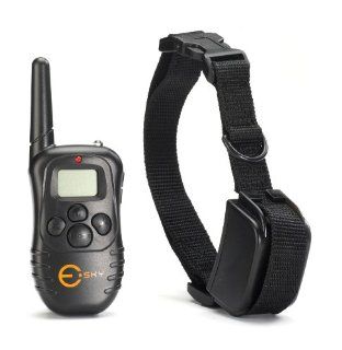 Esky Rechargable LCD Remote Control Dog Training Shock Collar with 100 Level Shock and Vibration : Pet Supplies