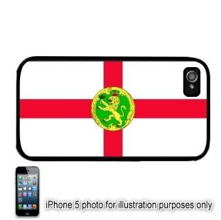 Alderney Flag Apple iPhone 5 Hard Back Case Cover Skin Black: Cell Phones & Accessories