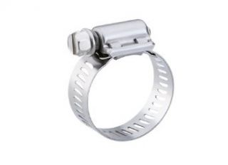 Breeze Power Seal Stainless Steel Hose Clamp, Worm Drive, SAE Size 152, 7 1/8" to 10" Diameter Range, 9/16" Band Width (Pack of 10): Worm Gear Hose Clamps: Industrial & Scientific