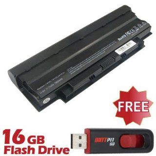 Battpit™ Laptop / Notebook Battery Replacement for Dell Inspiron N4010 148 (6600mAh / 71Wh) with FREE 16GB Battpit™ USB Flash Drive: Electronics