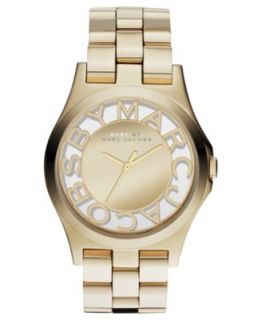 Marc by Marc Jacobs Watch, Womens Gold Tone Stainless Steel Bracelet MBM3056   Watches   Jewelry & Watches