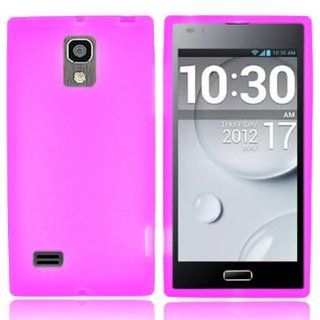 CoverON Brand Soft Silicone HOT PINK Skin Cover Case for LG VS930 SPECTRUM 2 [WCP142] Cell Phones & Accessories