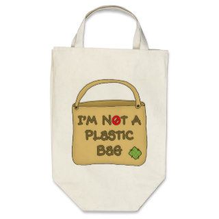 Organic Shopping Tote Go Green Environment Tote Bag