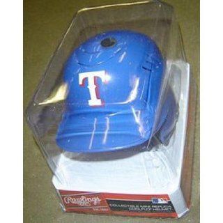 Texas Rangers Cool Flo MLB Replica Mini Helmet : Sports Related Collectible Mini Helmets : Sports & Outdoors