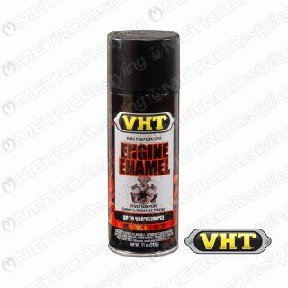 VHT Engine Enamel SP139 GM Satin Black 11 oz Spray: Automotive