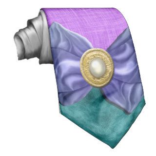 Purple teal wedding exclusive designer neckties