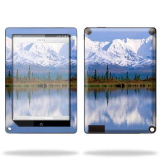MightySkins Protective Skin Decal Cover for Barnes & Noble Nook HD+ 9" inch Tablet Sticker Skins Mountains: Computers & Accessories