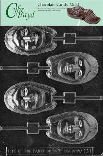 Cybrtrayd M131 Indian Girl Lolly Miscellaneous Chocolate Candy Mold: Candy Making Molds: Kitchen & Dining