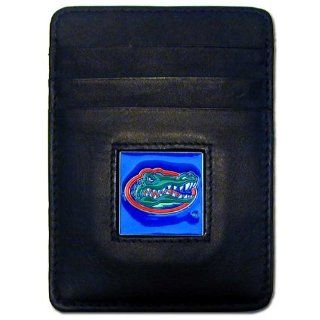NCAA Florida Gators Leather Money Clip/Cardholder Wallet : Sports Fan Wallets : Sports & Outdoors