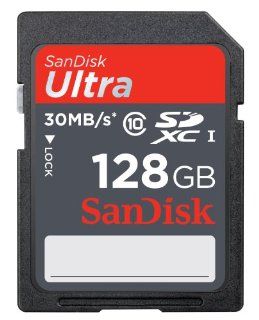 SanDisk Ultra 128GB SDXC Class 10/UHS 1 Flash Memory Card Speed Up To 30MB/s, Frustration Free Packaging  SDSDU 128G AFFP  (Label May Change) Computers & Accessories