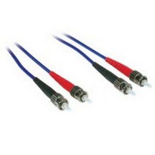 C2G / Cables to Go 37142 ST/ST Duplex 62.5/125 Multimode Fiber Patch Cable (5 Meters, Blue) Electronics