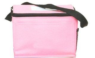 Insulated Lunch Cooler Bag, Pink: Reusable Lunch Bags: Kitchen & Dining