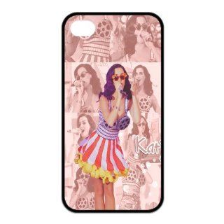 Mystic Zone Popular Singer Katy Perry Case for iPhone 4/4S Cover Fits Case KEK1739: Cell Phones & Accessories