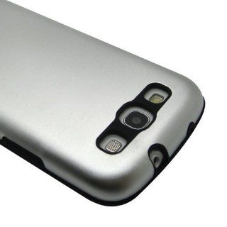 Silver Hard Metal Aluminum Silicone Slim Case Cover for Samsung? i9300 Galaxy S 3 III: Cell Phones & Accessories
