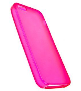 CASE123 Soft Glossy TPU Gel Skin Case Cover for the new Apple iPhone 5   Hot Pink: Cell Phones & Accessories
