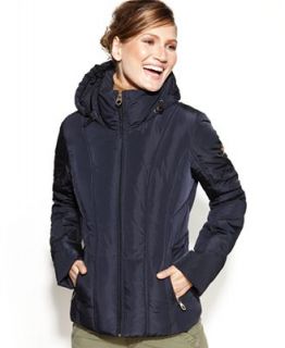 Calvin Klein Hooded Quilted Puffer Coat   Coats   Women