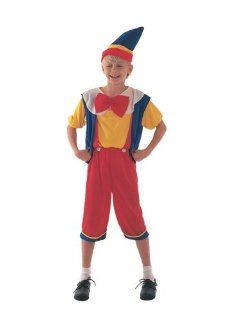 Pinocchio Puppet Childs Fancy Dress Costume S 122cms: Toys & Games