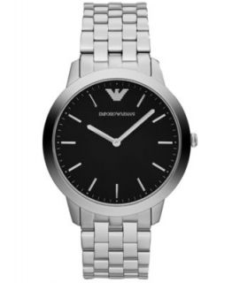 Emporio Armani Watch, Mens Stainless Steel Bracelet 41mm AR1614   Watches   Jewelry & Watches