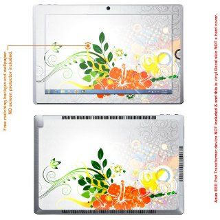 MATTE Protective Decal Skin skins Sticker (Matte finish) for ASUS Eee Slate EP121 12.1 inch screen tablet case cover SlateEP121 101: Electronics