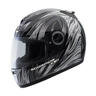 Scorpion Predator EXO 700 Road Race Motorcycle Helmet   Black / 2X Large: Automotive