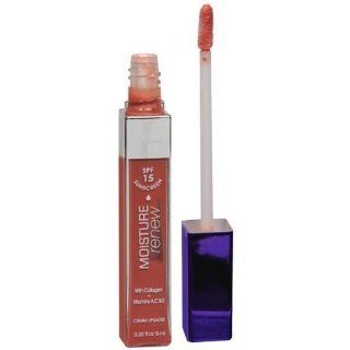 (Pack of 2) Rimmel Moisture Renew Lip Gloss Spf15 (Peach Fusion 117) : Lipstick : Beauty