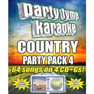 Party Tyme Karaoke: Country Party Pack, Vol. 4