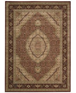 MANUFACTURERS CLOSEOUT Nourison Rugs, Persian Arts BD03 Brick   Rugs