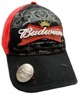 Vintage Budweiser Bottle Opener Baseball Hat #112: Clothing