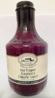 Hot Pepper Raspberry Chipotle Sauce Net Wt 40 Oz (1.13 Kg) (Pack of 2) : Barbecue Sauces : Grocery & Gourmet Food
