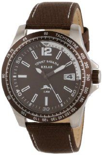 Tommy Bahama RELAX Men's RLX1185 Banana Landing Brown Dial Silver Accents Chronograph Watch at  Men's Watch store.