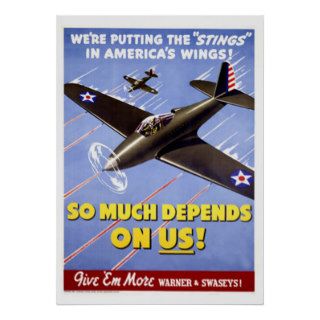 US Air Force Vintage Poster 47