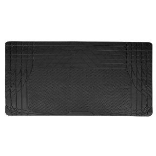 New All Weather Solid Black Universal 1 Piece Car Van Truck Suv Rubber Cargo Trunk Mat: Automotive