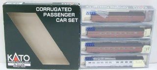 Kato Corrugated Passenger Car Set C Pennsylvania 1 #106 1701 N Scale Toys & Games