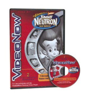 VideoNow Black and White Player Disc EP 106 Jimmy Neutron Toys & Games