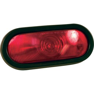 Blazer Replacement Trailer Light — Red, 6 1/2in. Oval, Fits 6in. Standard Opening, Model# B85RK  Towing Lights