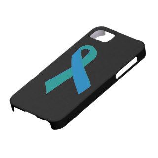 Blue DEPRESSION awareness ribbon iPhone 5 case
