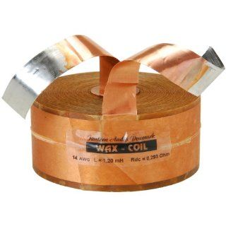 Jantzen 1.2mH 14 AWG Copper Foil Wax Coil Crossover Coil Electronics