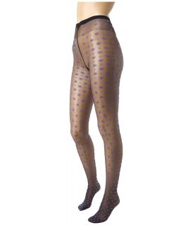 Wolford Delia Tights Black/Purple