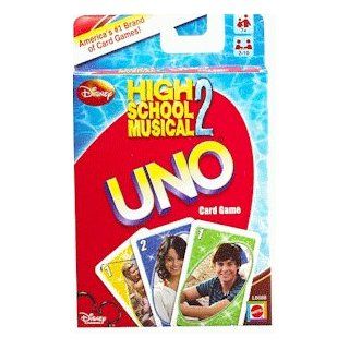 High School Musical 2 UNO Card Game Toys & Games