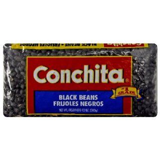 Conchita Foods Beans, Black, Dry, 12 Ounce (Pack of 24) : Black Beans Produce : Grocery & Gourmet Food