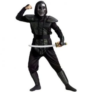 Ninja Skull Master Child Costume: Childrens Costumes: Clothing