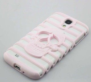 Big Dragonfly High Quality Unique Cool Skeleton Skull Hollow Protective Shell Back Cover Case for Samsung Galaxy S4 I9500 Retail Package Pink: Cell Phones & Accessories