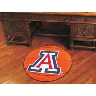 Arizona Wildcats NCAA Basketball" Round Floor Mat (29")" : Sports Fan Area Rugs : Sports & Outdoors