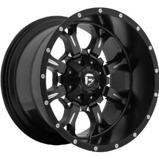 Fuel Krank 20 Black Wheel / Rim 5x5 & 5x5.5 with a  44mm Offset and a 87.1 Hub Bore. Partnumber D51720205747 Automotive