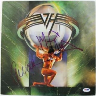 Alex Van Halen & Michael Anthony Signed Album Cover Psa/dna #q45783   Autographed CD's: Entertainment Collectibles