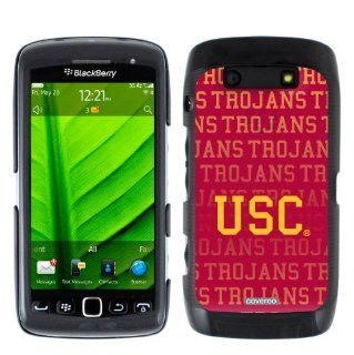 USC Trojans design on a Black BlackBerry Torch 9850 9860 Hard Case: Cell Phones & Accessories