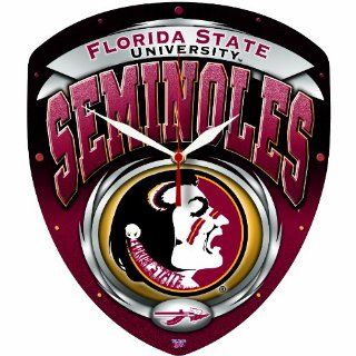 NCAA Florida State Seminoles High Definition Clock  Sports Fan Automotive Flags  Sports & Outdoors