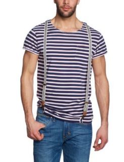 Scotch and Soda Men's Stripe Shirts Suspenders 2 colors at  Mens Clothing store: Fashion T Shirts