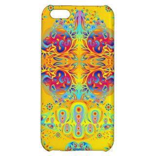 Psychedelic Skull iPhone 5C Case