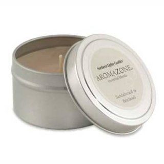 Northern Lights Candles   AromaZone Travel Candle   Sandalwood & Patchouli  Scented Candles  Beauty